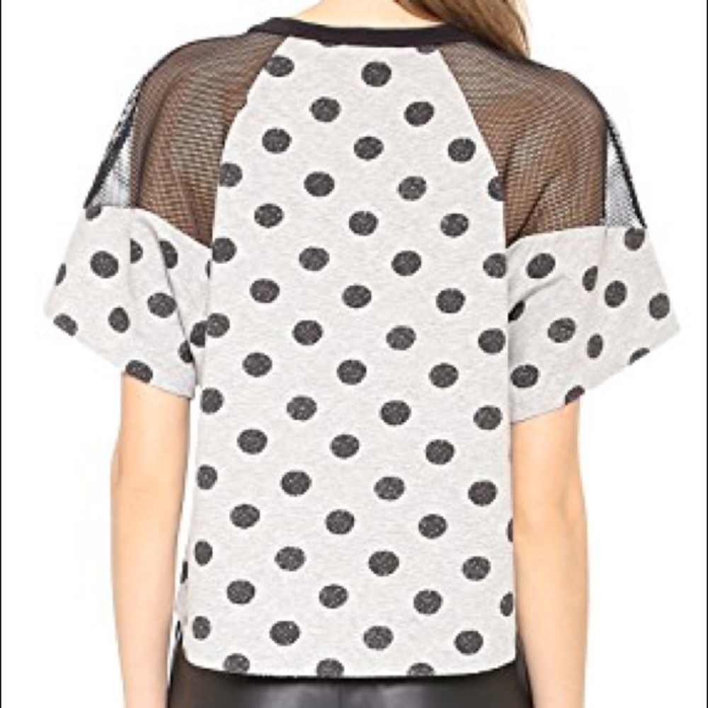 Robert Rodriguez BATIK Dot Mesh Top sz S $295 - Picture 2 of 8